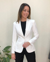 Blazer clássico Camila - Off White