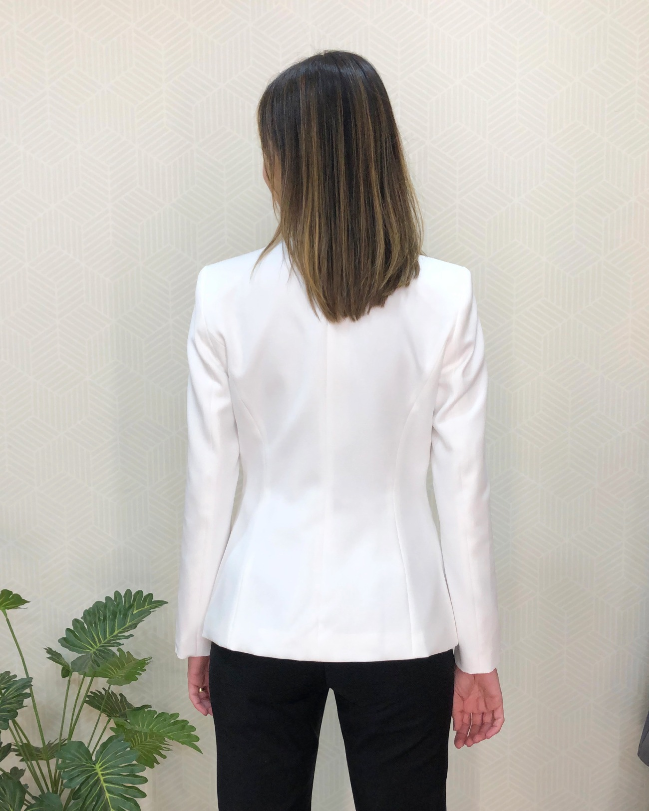 Blazer clássico Camila - Off White